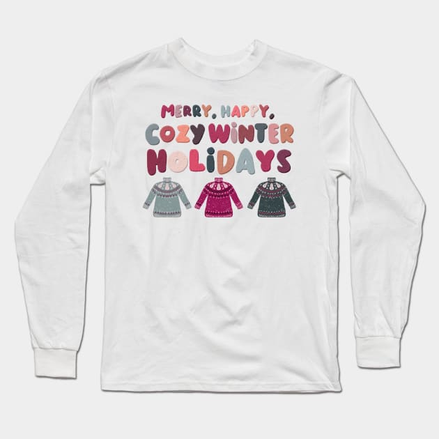 Inclusive Winter Holiday Long Sleeve T-Shirt by Bittersweet & Bewitching